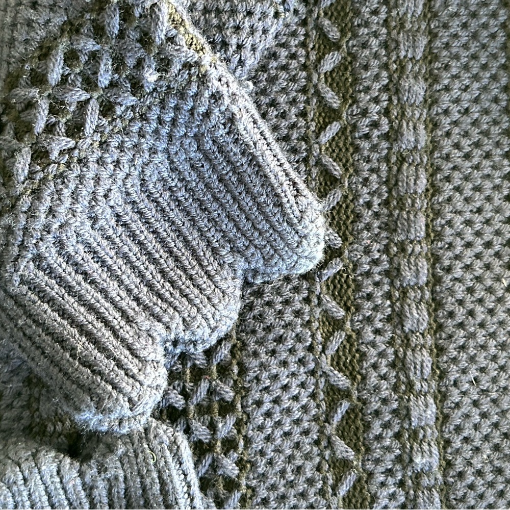 Jonathan Simkhai Wool Tassel Knit Sweater Women’s Small Pullover Ribbed - Picture 15 of 16
